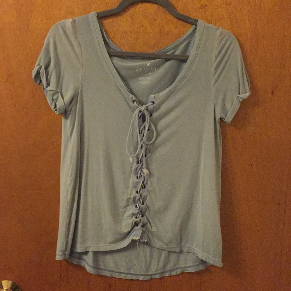 Laced American Eagle shirt